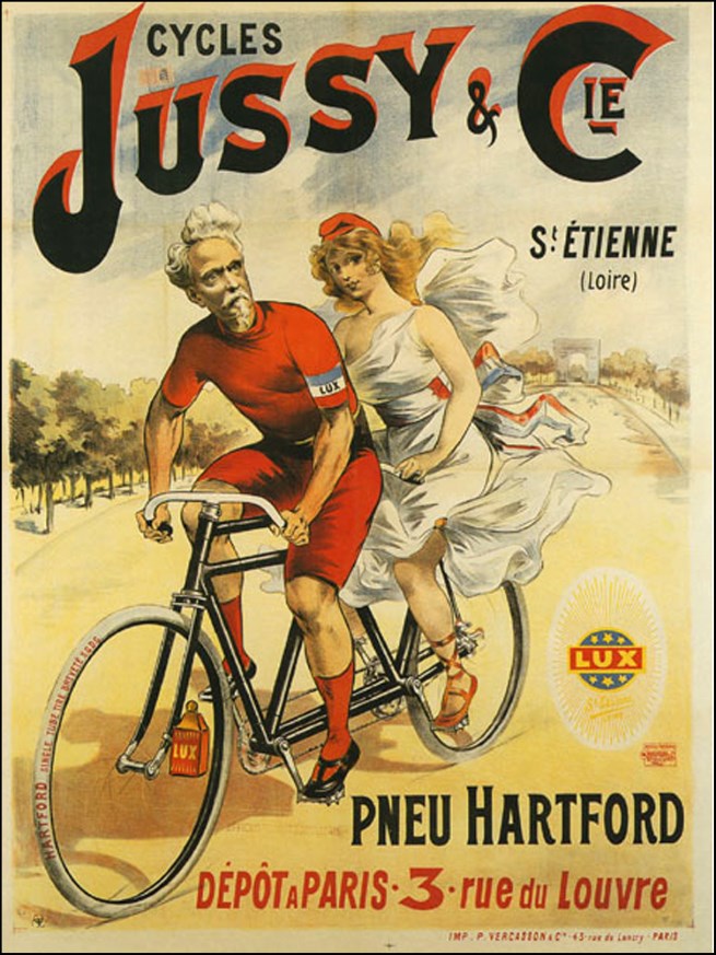 BICYCLE VINTAGE AD POSTER Victor RARE HOT NEW 1