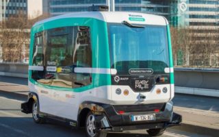 Paris Experiments with First Driverless Minibus Route