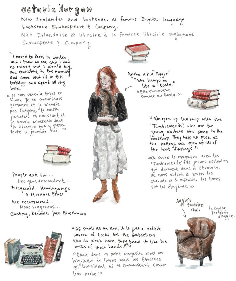 Parisians in Profile: Octavia Horgan, Shakespeare & Company Bookseller ...