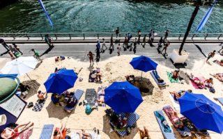 Paris Plages: Sandy Beaches ‘pon the Seine