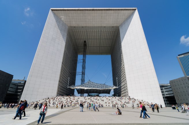 Viewing Terrace of Arche de la D fense Reopens Best Views in