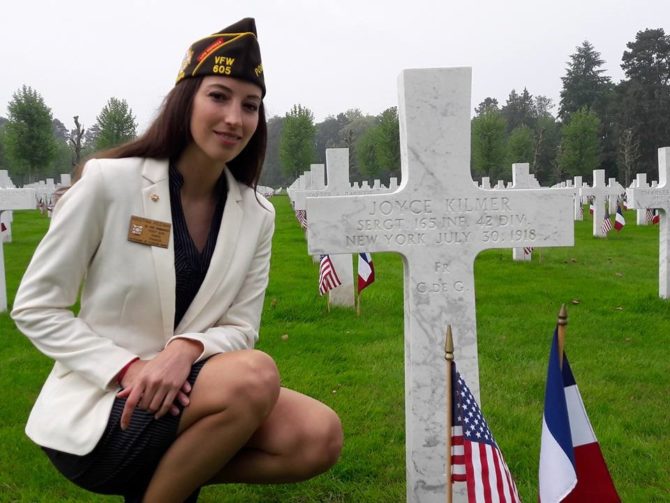 Interview with Kristina Keenan, Commander of American Veterans in Paris