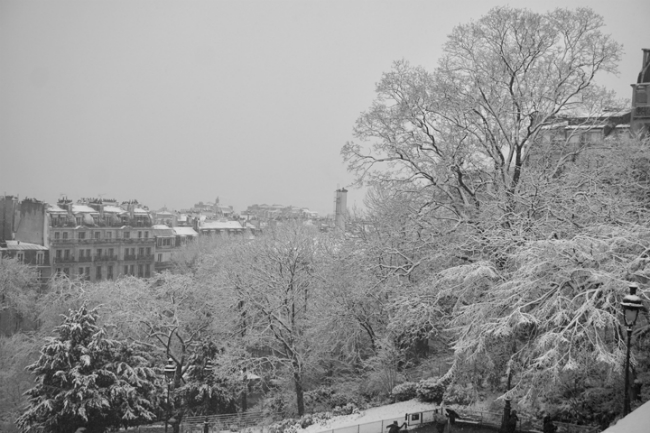 Let it Snow in Paris: Photos from the City of Light, Covered in White