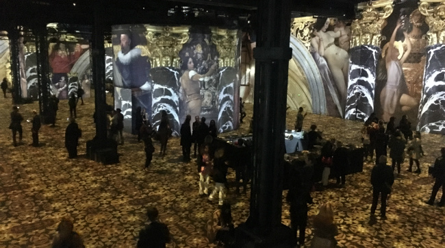 The Atelier des Lumières Makes a Splash in Paris