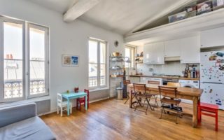 For Sale: Charming Apartment under the Eaves in the Oberkampf District