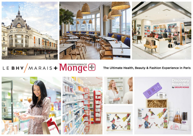 Paris Shopping: New Package Deal with Parapharmacie Monge and Le BHV Marais