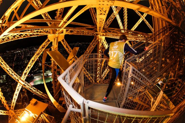 La Verticale De La Tour Eiffel Race To The Top Of The Eiffel Tower Bonjour Paris