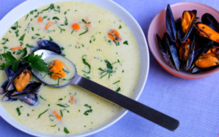 Winter Recipes: Paul Bocuse’s Billy Bi Mussel Soup