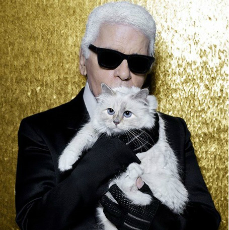 Karl Lagerfeld and Paris’s Most Pampered Pussycat