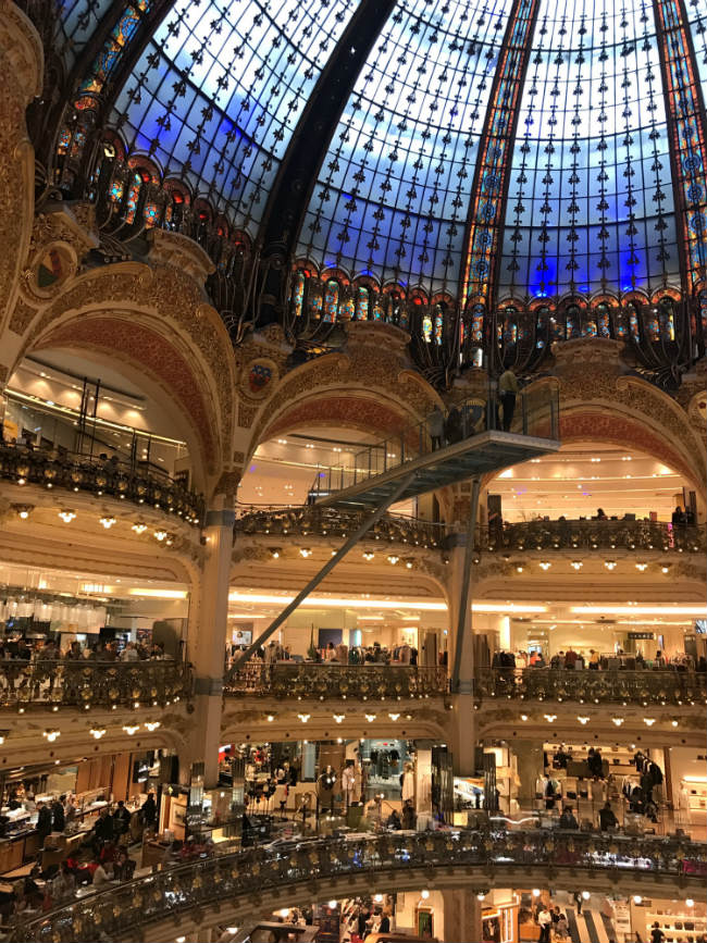 Paris Shopping Trip to Galeries Lafayette and Jardin du Luxembourg - Style  Splash