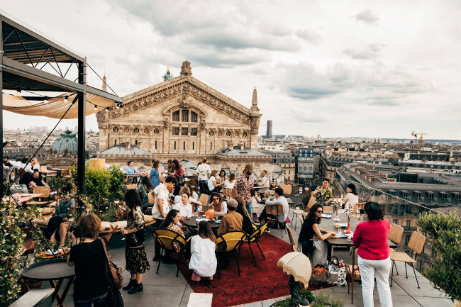 Galeries Lafayette Roof Terrace (with photos)