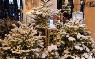 Paris Welcomes the Sapins de Noël des Créateurs