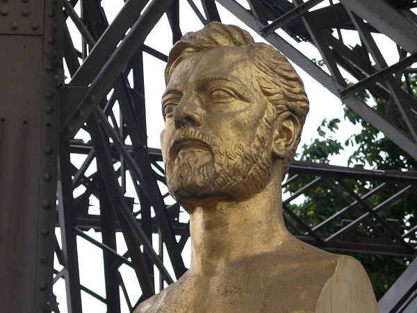  Bust of Gustave Eiffel at the Eiffel Tower