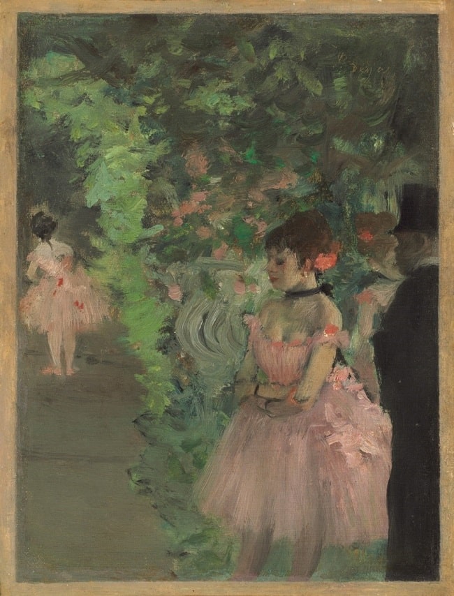 Edgar Degas, Dancers Backstage, 1876/1883, National Gallery of Art, Washington, DC