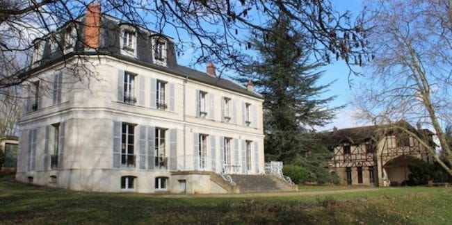 For Sale: Charming Mansion on the River Seine outside Paris