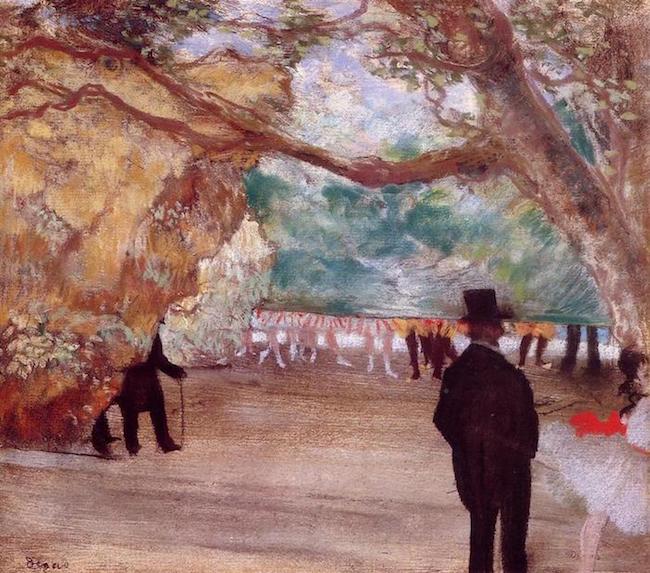Edgar Degas, The Curtain