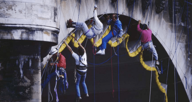 Christo And Jeanne Claude In Paris The Arc De Triomphe Wrapped Bonjour Paris