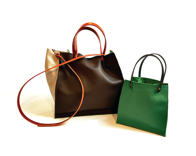 Bags, Leathercanvas Bag France New Le Cuir De Honfleur