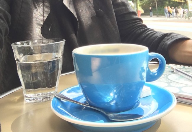 Coffee Drinking in Paris