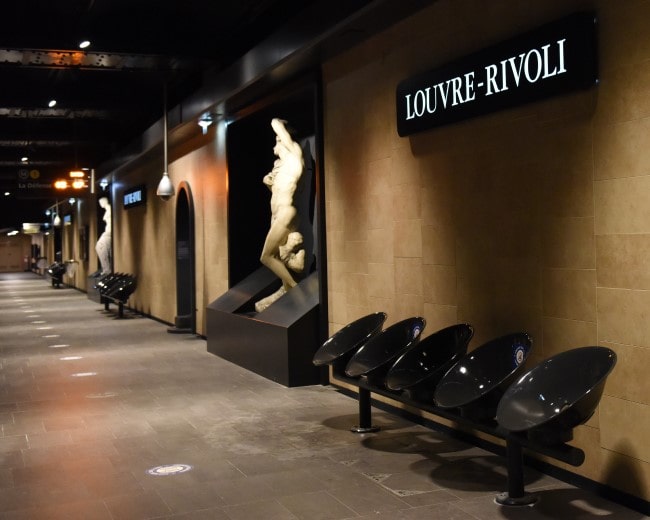 Metro Magic: Art and Transit Merge at Louvre-Rivoli