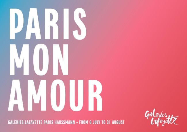 This Summer Galeries Lafayette Paris Haussmann Celebrates the City of Light