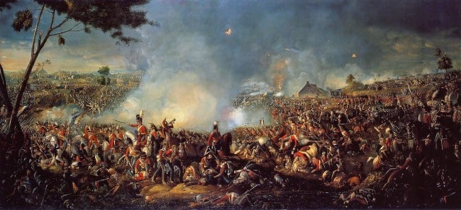 battlefield at Waterloo