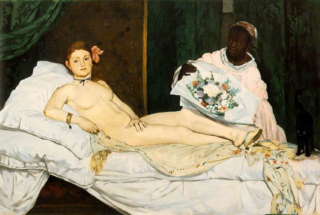 Édouard Manet, Olympia, 1863. 