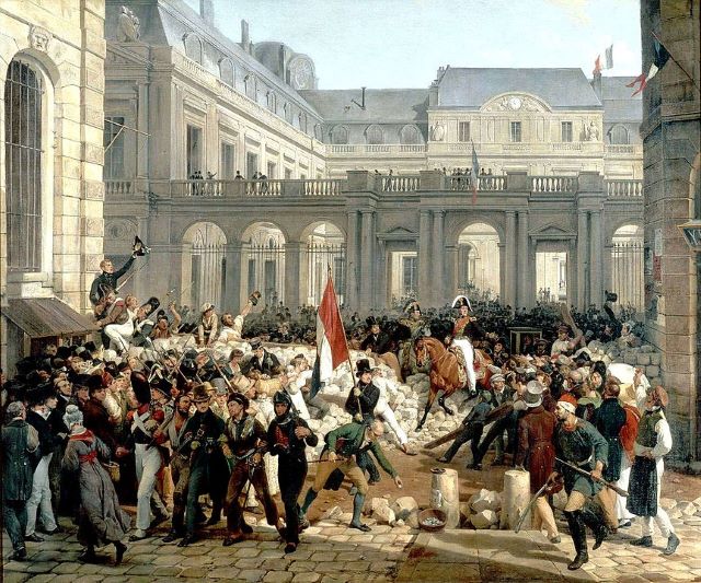 Louis-Philippe leaves the Palais-Royal