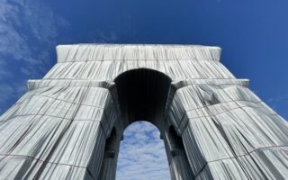 The Christo-Designed Wrap of the Arc de Triomphe: A Photo Journey