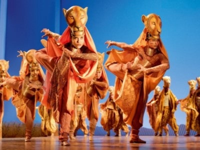 The Lion King at theatre Mogador