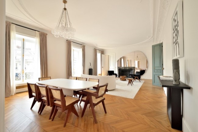For Sale: Contemporary Apartment with Arc de Triomphe Views