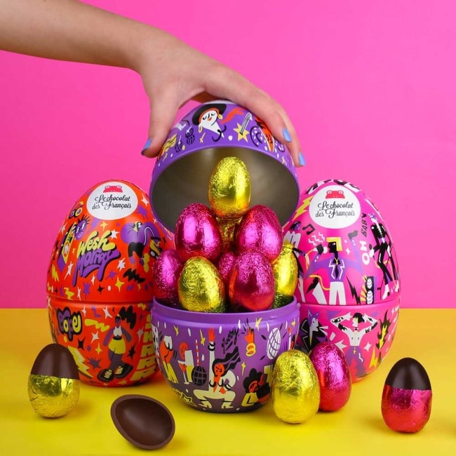 Promotional photo of the Easter Eggs from La Boutique de Loulou