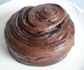 An all-chocolate puff pastry brioche by La boulangerie Ernest