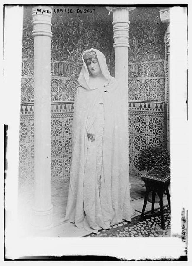 Camille du Gast in Morocco, circa 1910-12