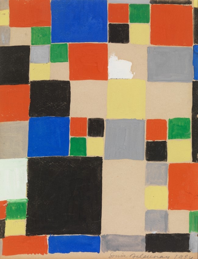 Sonia Delaunay, Painting from Lousiana exhibition 2022