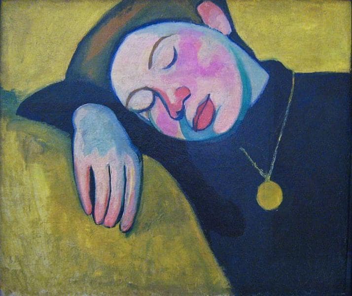 Sonia Delaunay, Sleeping Girl, 1907 wikipedia