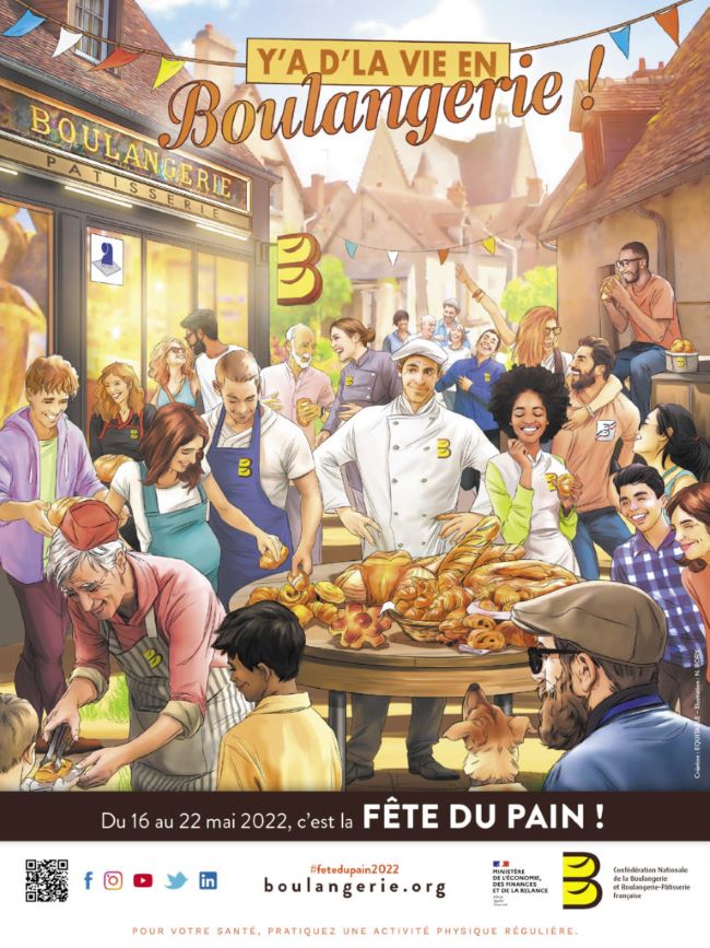 Fête du Pain poster from Boulangerie.org
