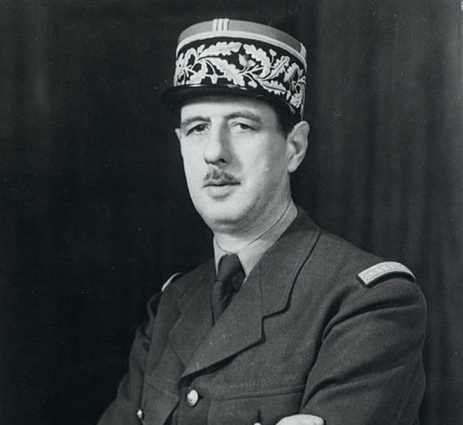 General Charles de Gaulle in 1945