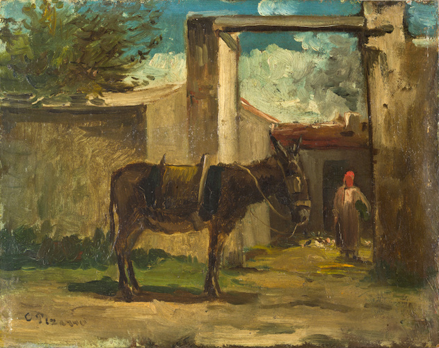 Camille Pissarro, Paysage à Montmorency, Vers 1859. © Musée d’Orsay, Dist. RMN-Grand Palais / Patrice Schmidt