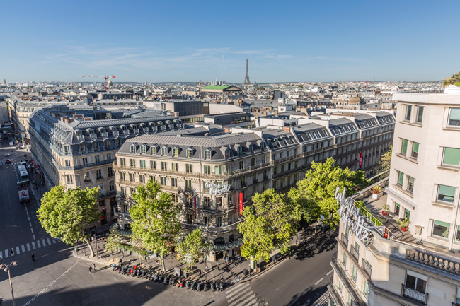 Party on the Rooftop at Galeries Lafayette Paris