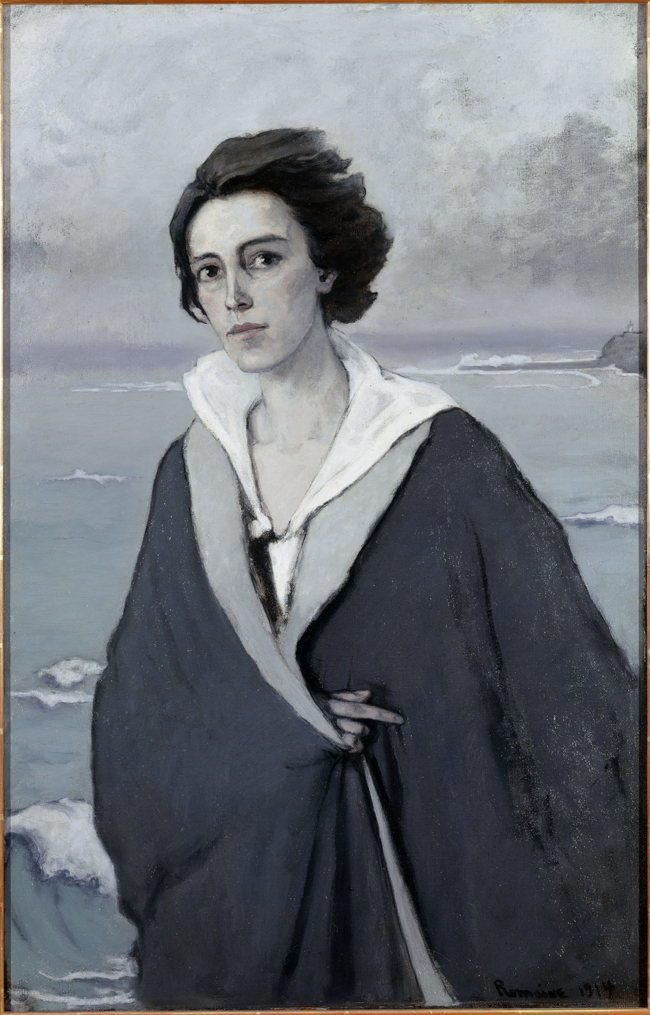 Romaine Brooks, Self-Portrait on the Seashore