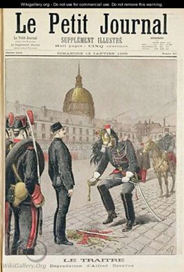 Henri Meyer, “The Traitor: The Degradation of Alfred Dreyfus,”  Le Petit Journal