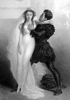 Charles Kemble and Harriet Smithson as Romeo and Juliet