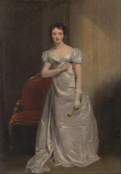 Harriet Smithson as Miss Dorillon, in 