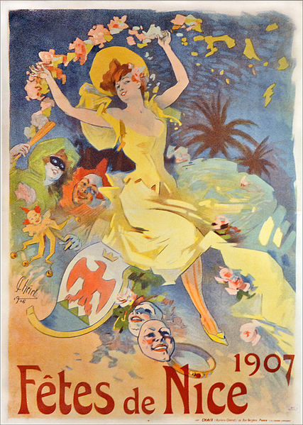 Fêtes de Nice 1907 Poster