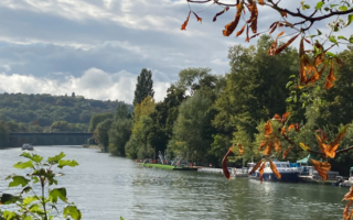 A Tranquil Walk Along the Seine from the Château de Malmaison
