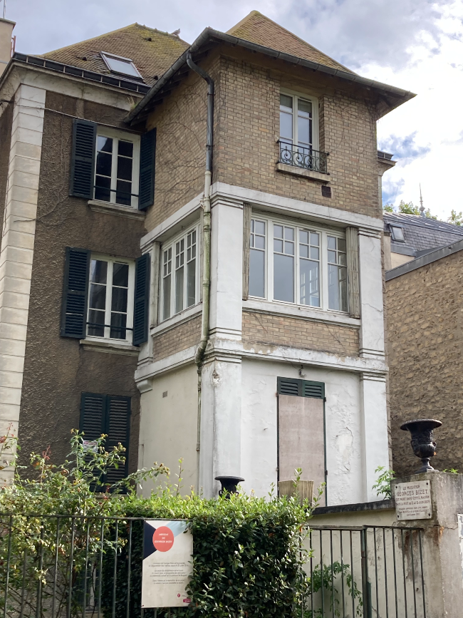 Georges Bizet's house at Bougival, courtesy of Wendy Sweetser