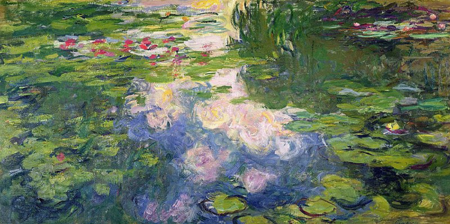 Claude Mnet Water Lily Pond series, 1897