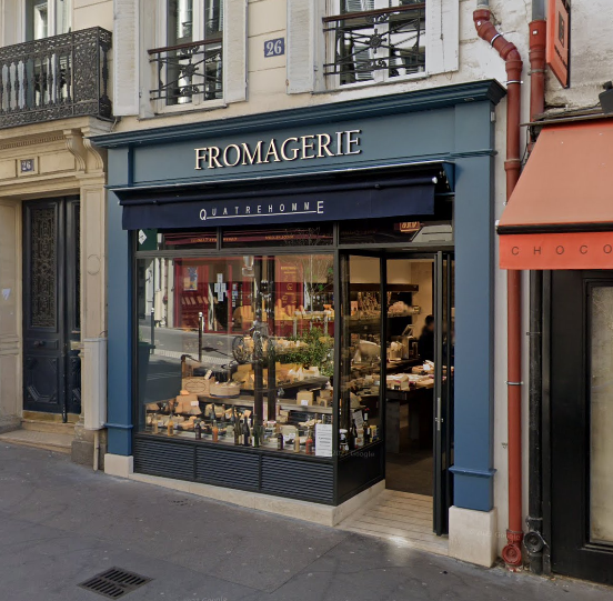 Quatrehomme Fromage shop front