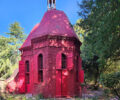 Red Chapel behind Swann Chateau